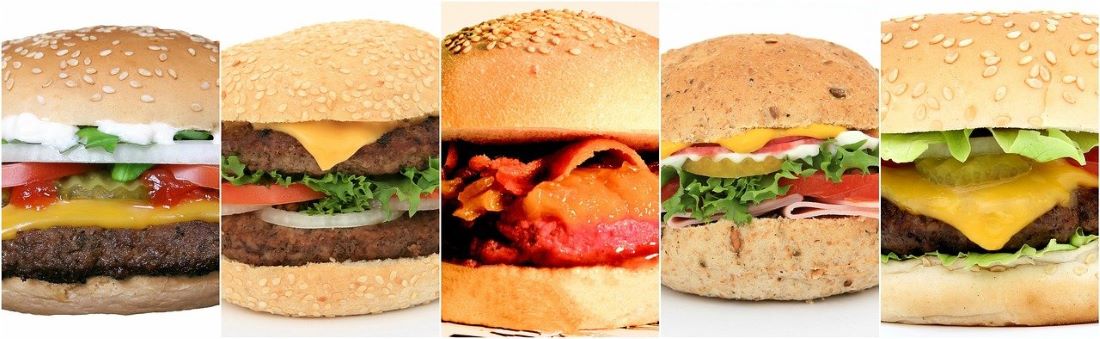 different burgers